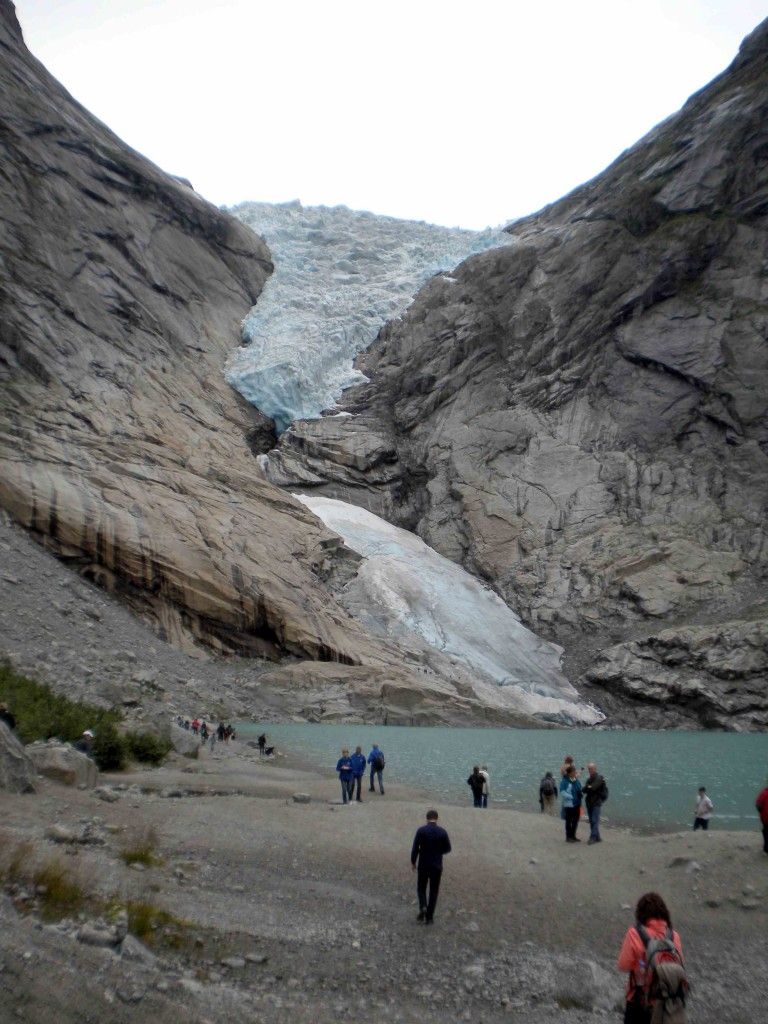 Briksdalsbreen en 2012, Parque Nacional de Jostedalsbreen