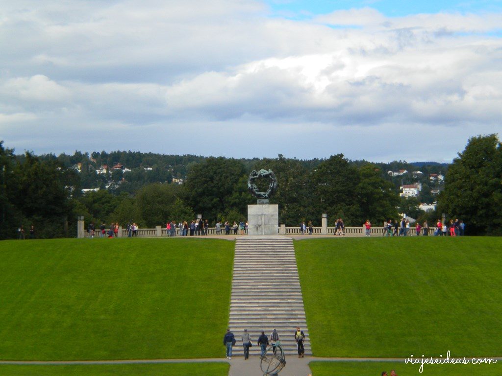 Rueda de la vida Parque Vigeland Oslo