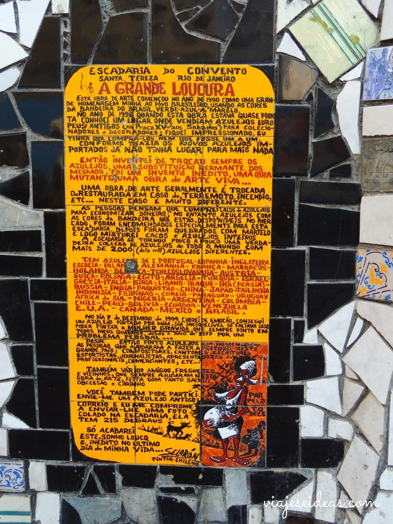 Historia Escadaria Selarón