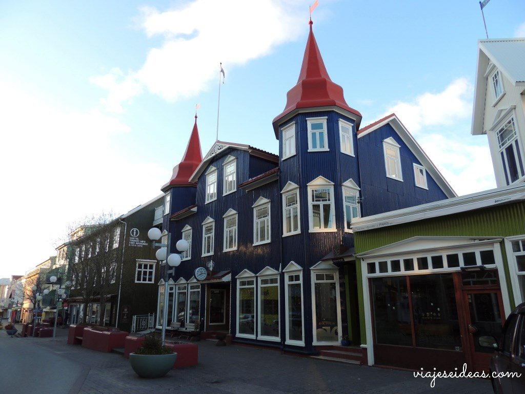 Akureyri, una de las ciudades islandesas más grandes