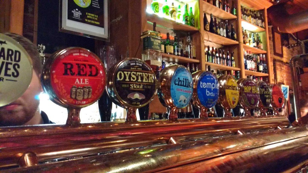 Cervezas en Porterhouse