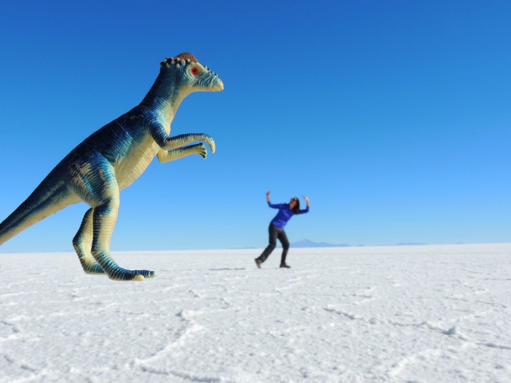 A veces... ¡me persiguen dinosaurios!