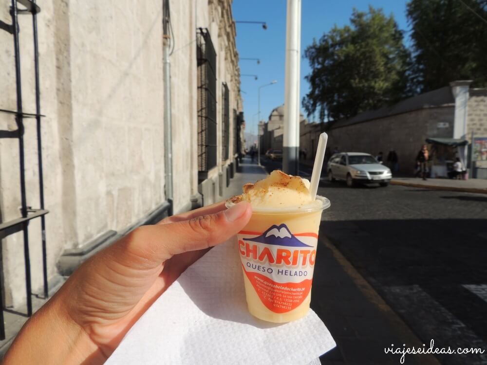 Queso helado, Arequipa