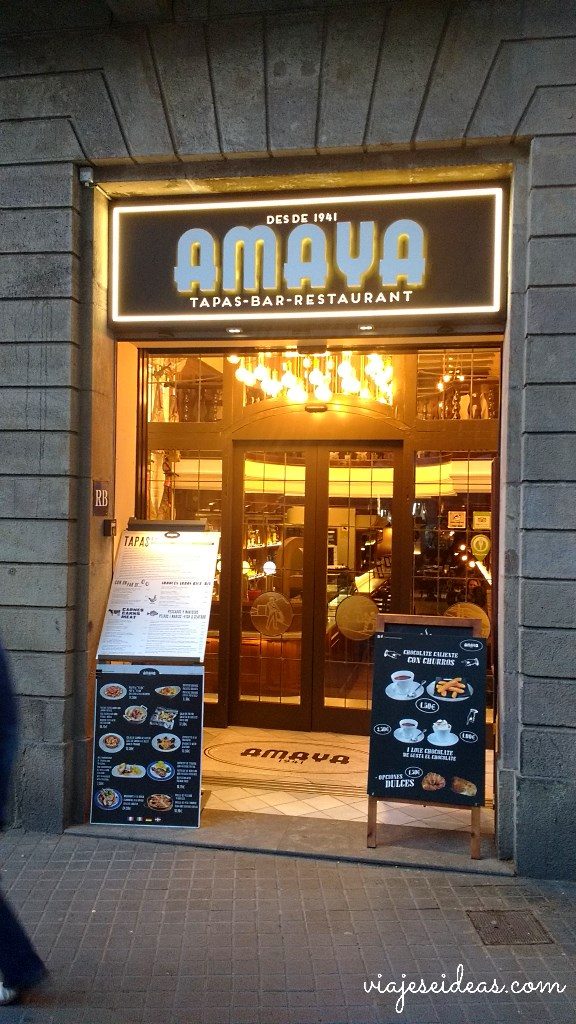 Restaurante Amaya, Barcelona