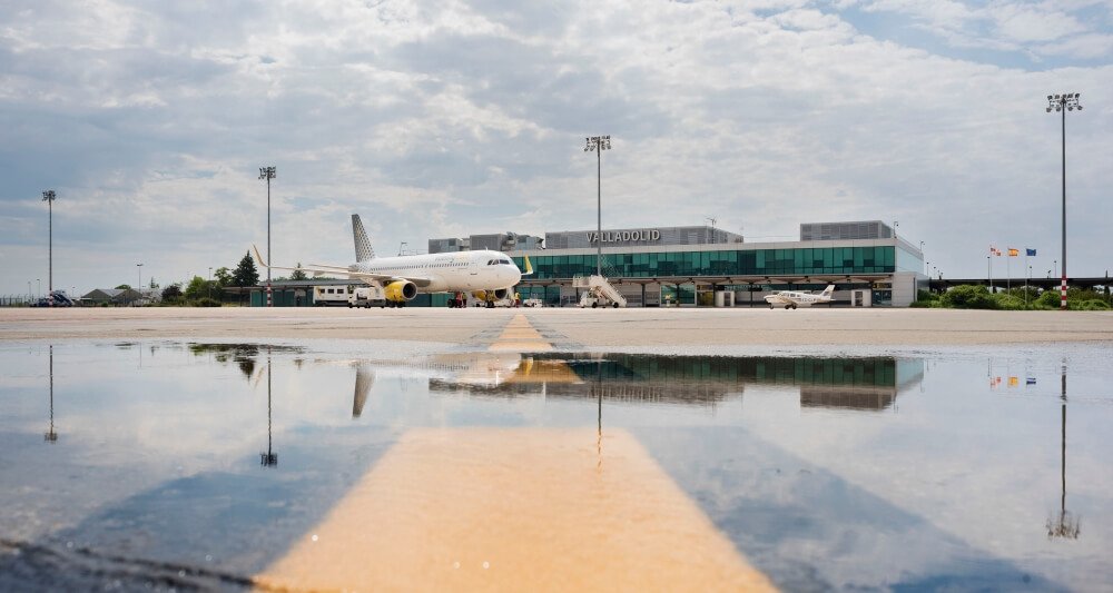 Llegar a Valladolid en avión