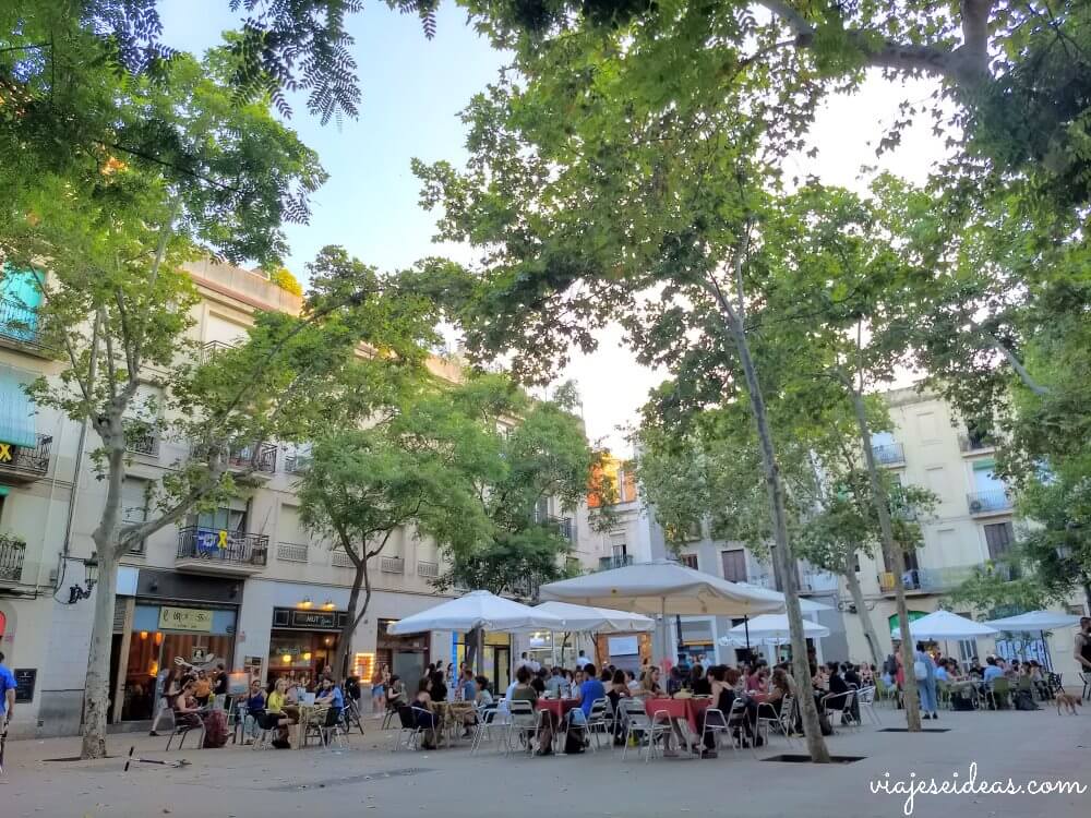 Barrio de Sants, Plaça d'Osca