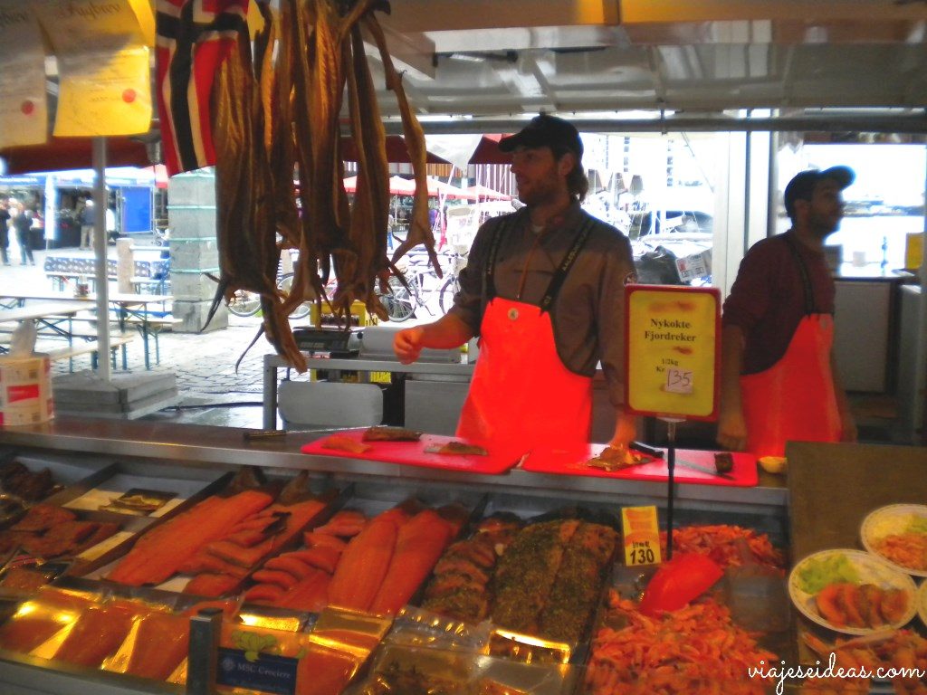 Mercado del pescado de Bergen