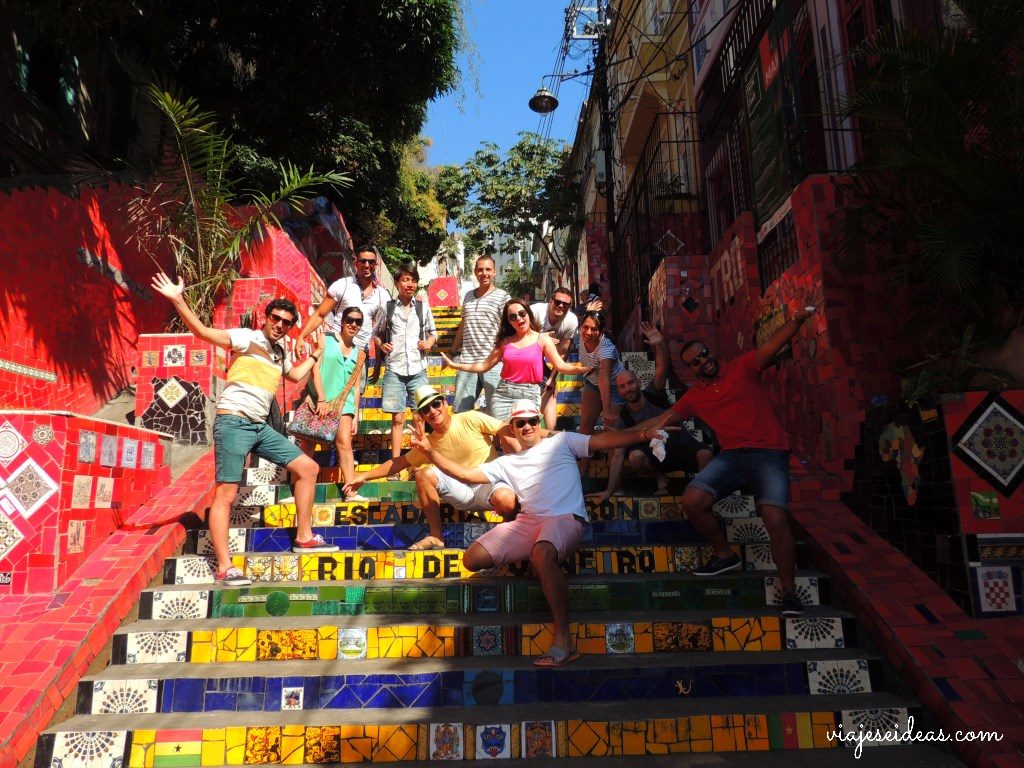 Escadaria Selarón de Río de Janeiro