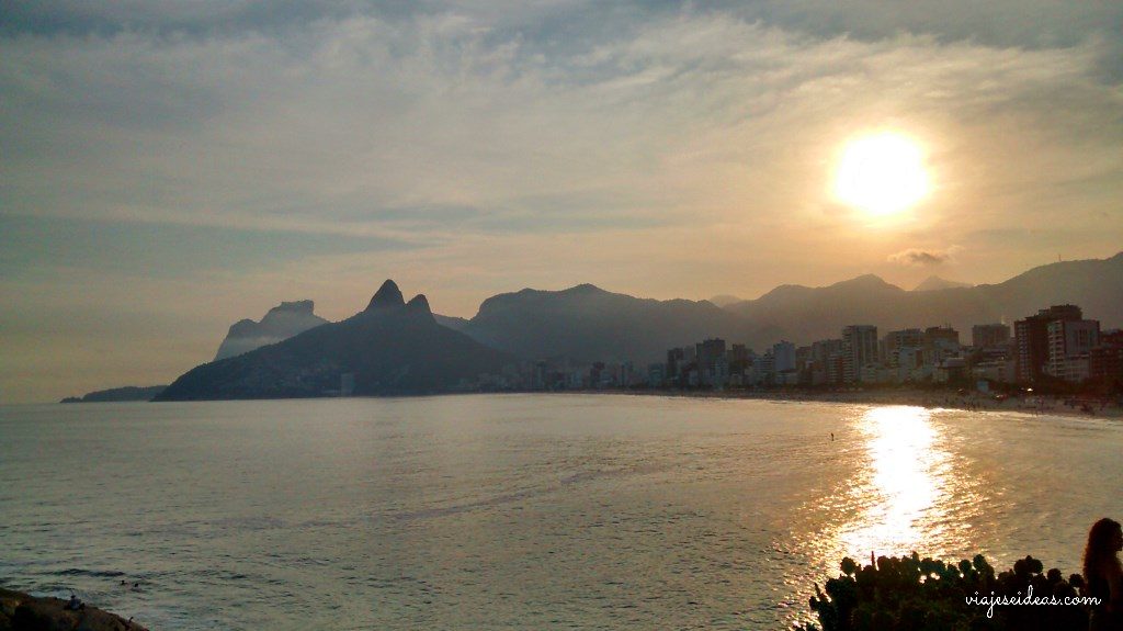 Atardecer Playa de Ipanema