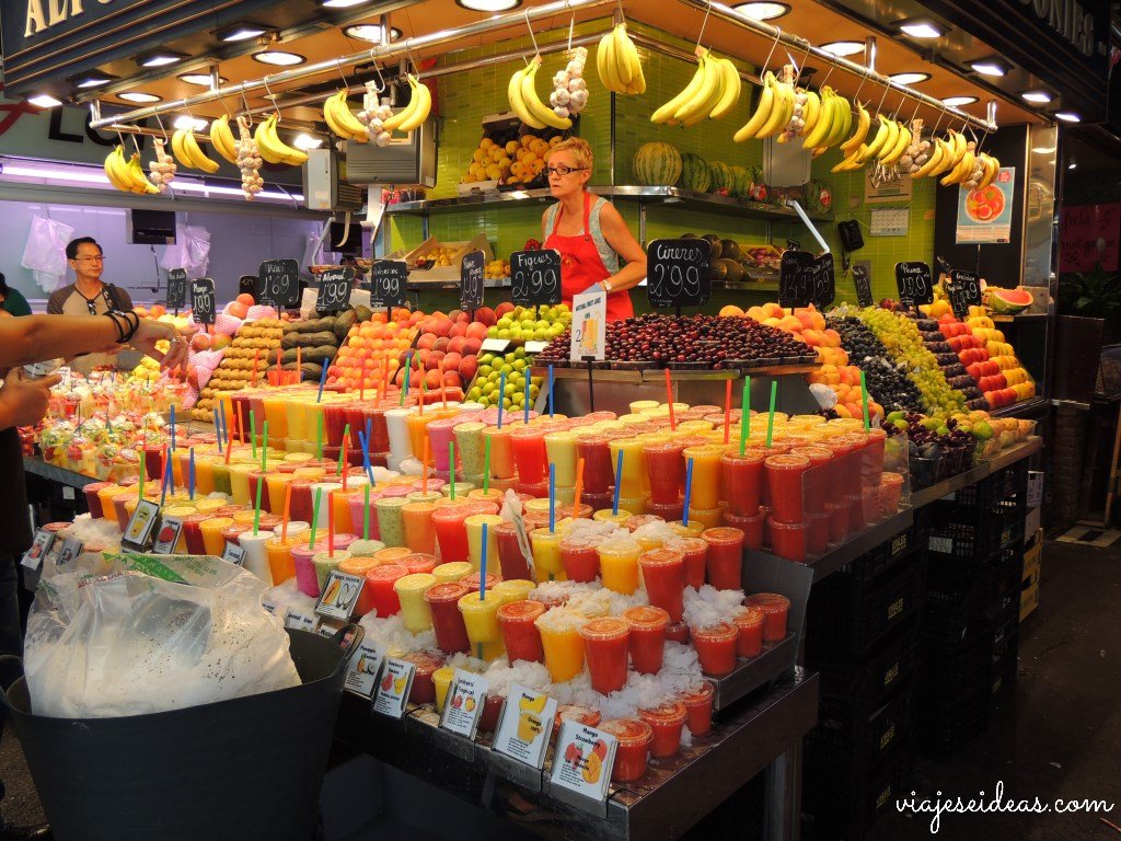 Mercado de la Boquería, un clásico de Las Ramblas de Barcelona