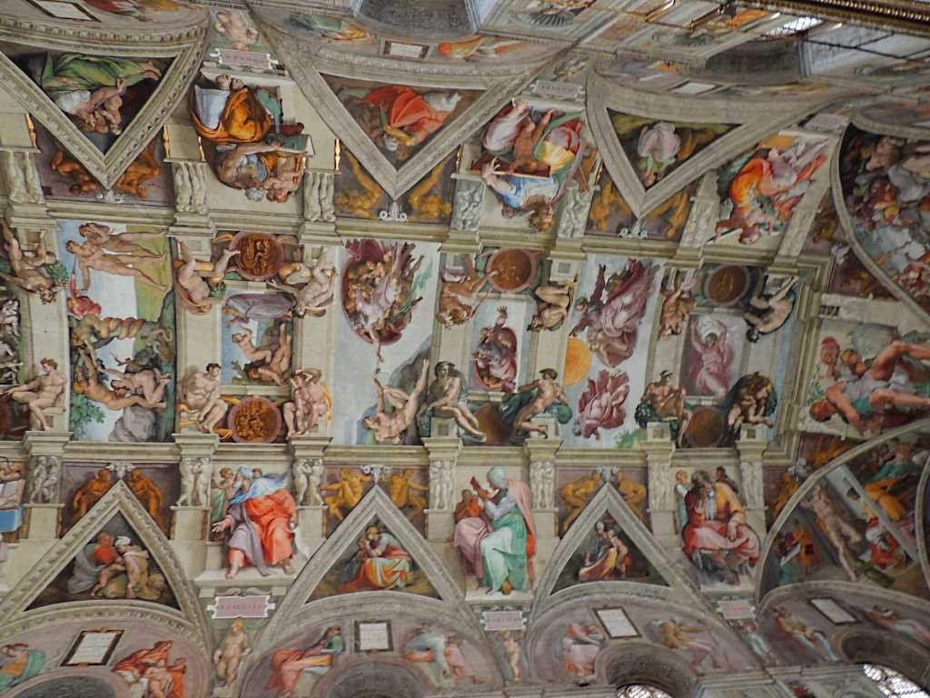 Detalle de la Capilla Sixtina