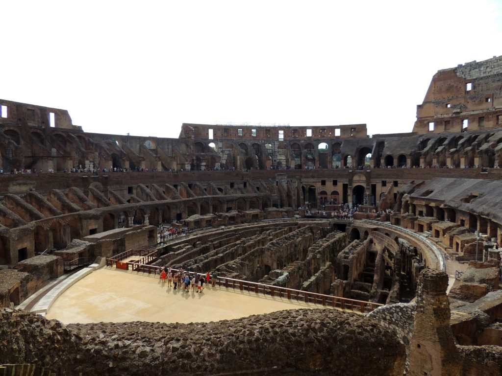 Coliseo por dentro