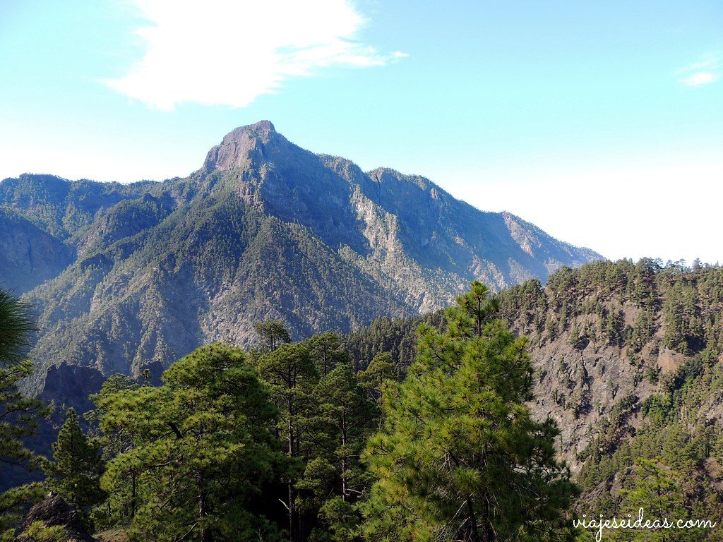 Pico Bejenado, Caldera de Taburiente