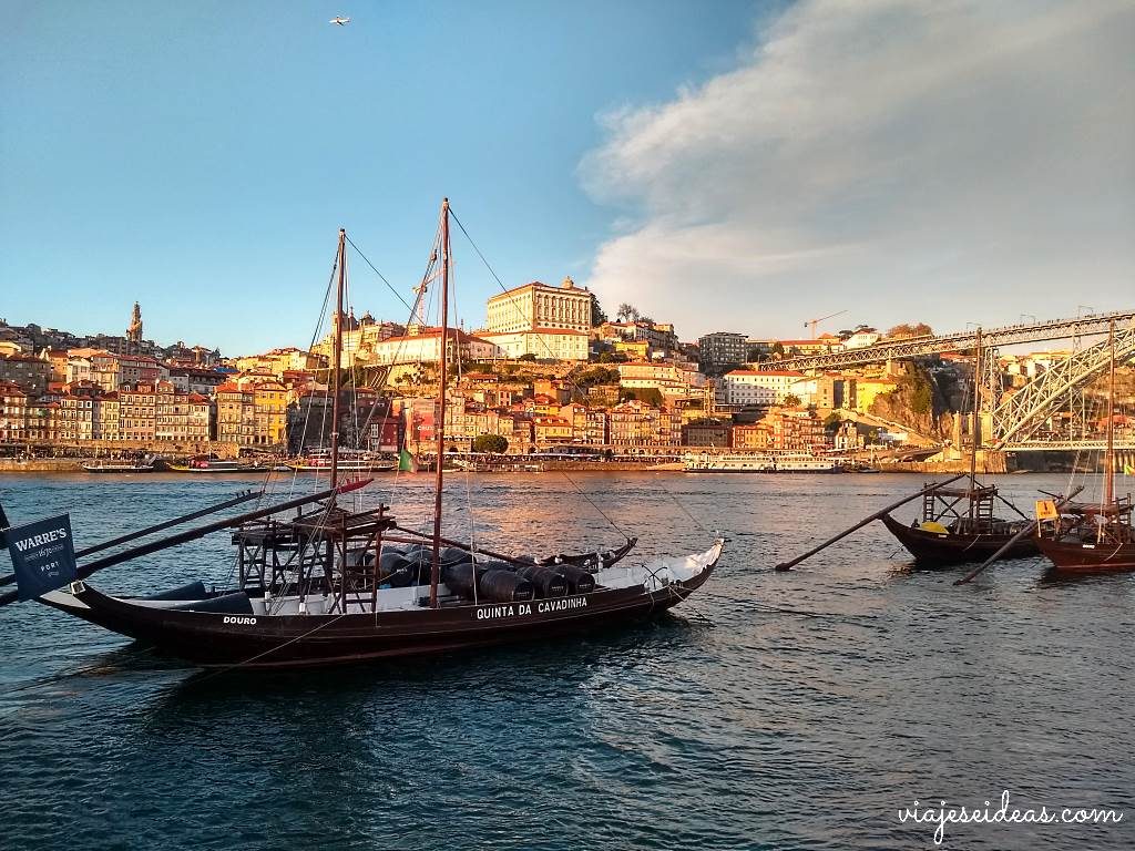 Atardecer viaje a Oporto