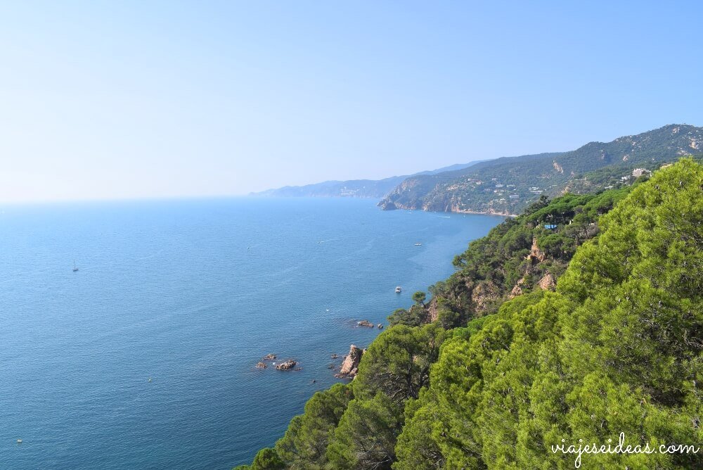 Vistas desde Sant Elm, Sant Feliu de Guíxols