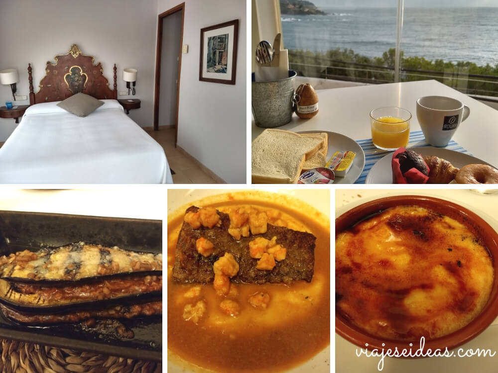 Hotel Sant Roc, Calella de Palafrugell, de Aiguablava a Sant Feliu de Guíxols