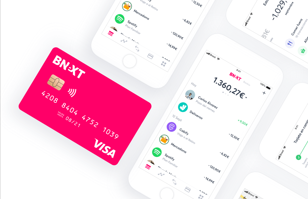 Tarjeta para viajar Bnext