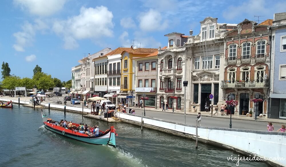 Un día en Aveiro, canales