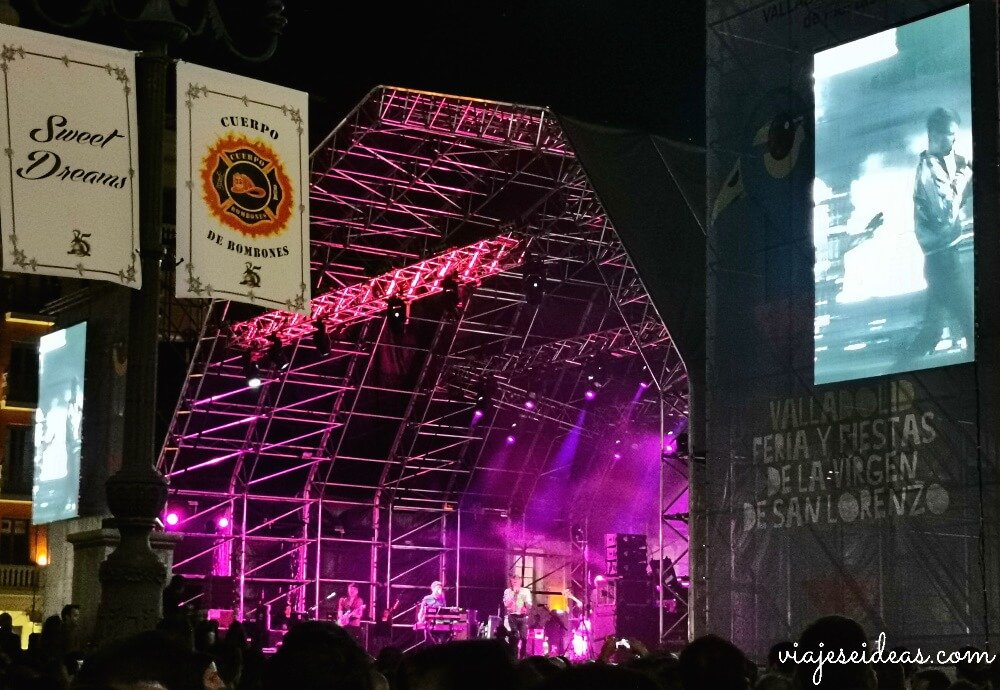 Concierto de Franz Ferdinand en las Fiestas de Valladolid
