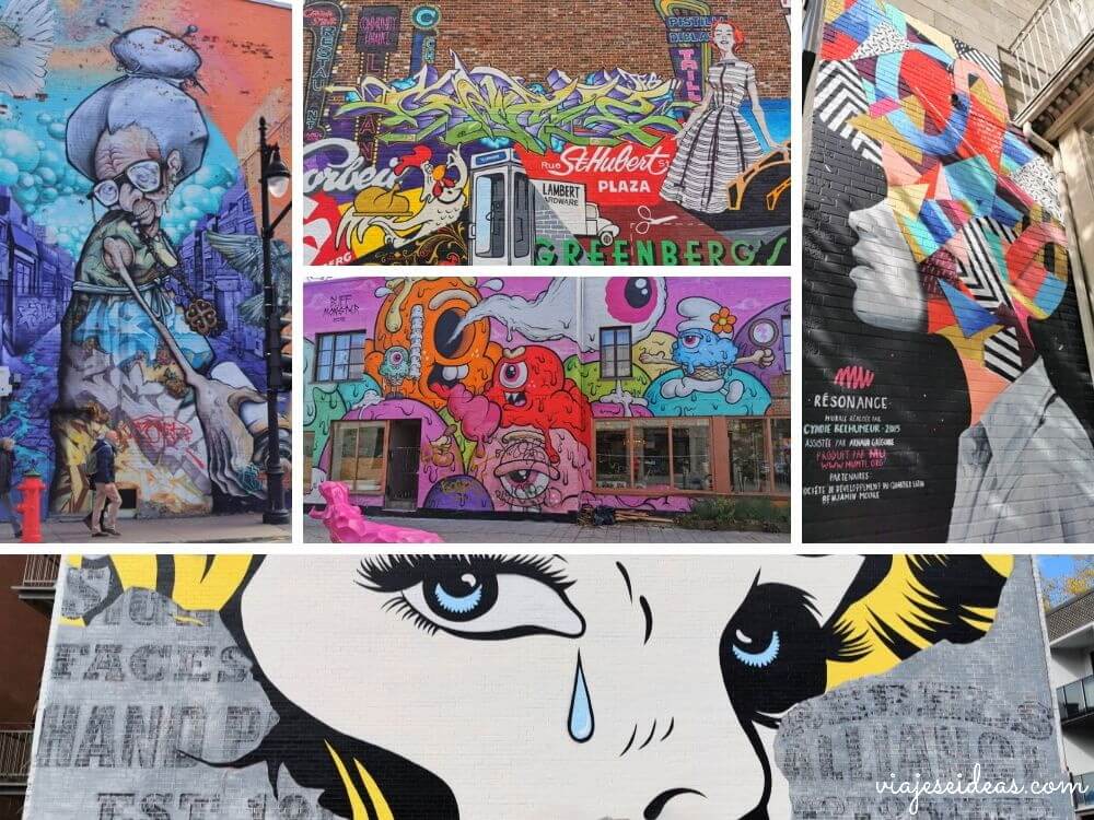 Qué ver en Montreal, street art