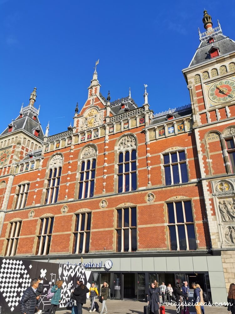 Cómo llegar a Ámsterdam, tren