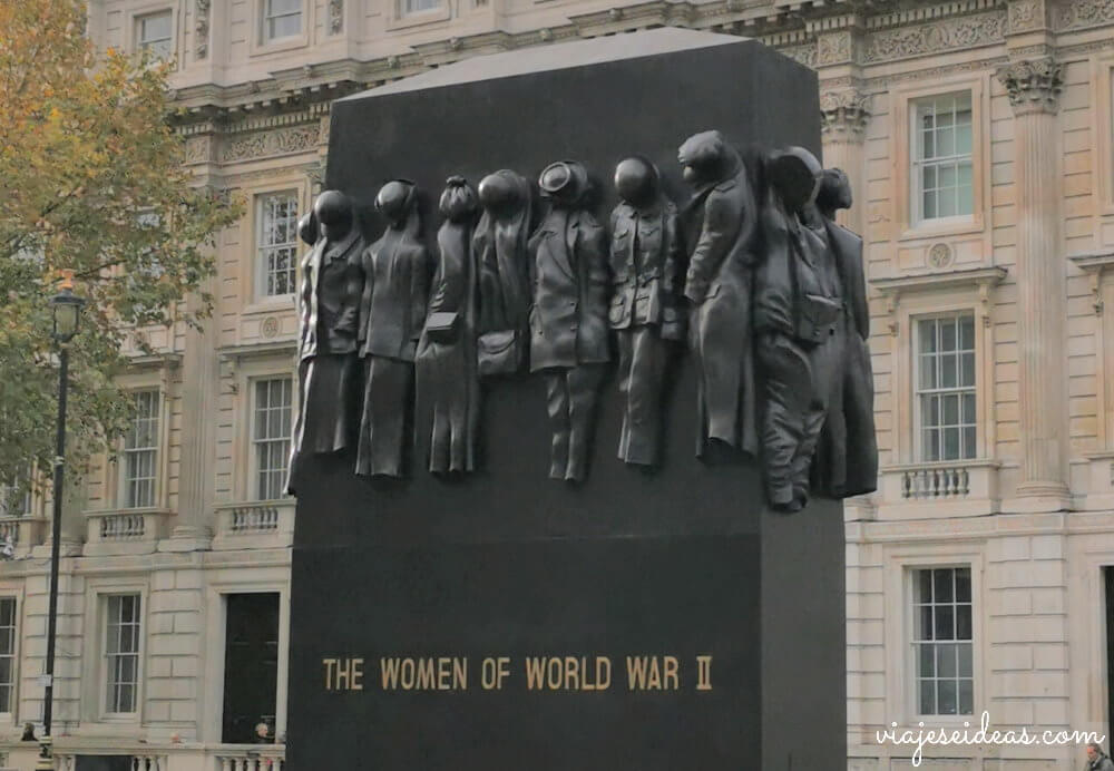 Qué ver en Westminster, monumento mujeres