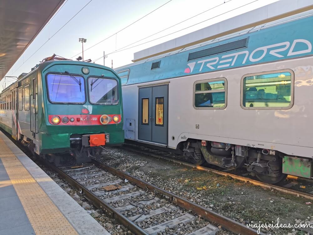 Viajar a Italia, trenes