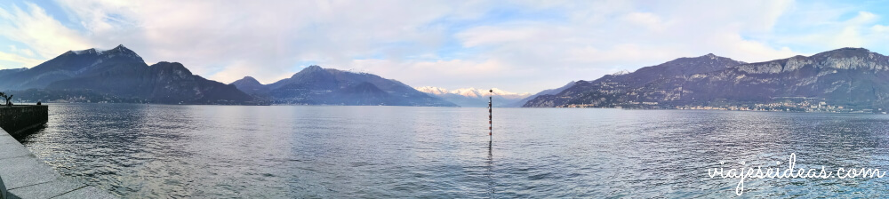 Panorámica del Lago Como