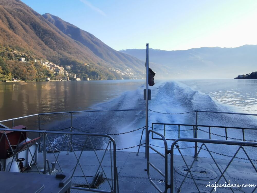 Qué hacer en el Lago Como, navegación