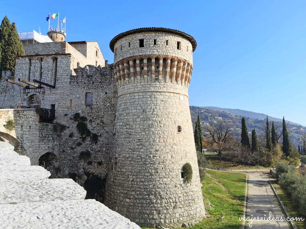 Qué ver en Brescia, castillo