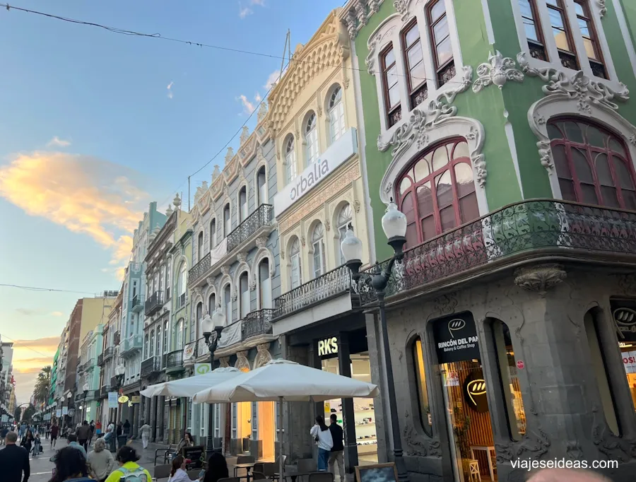 Edificios de la calle Triana