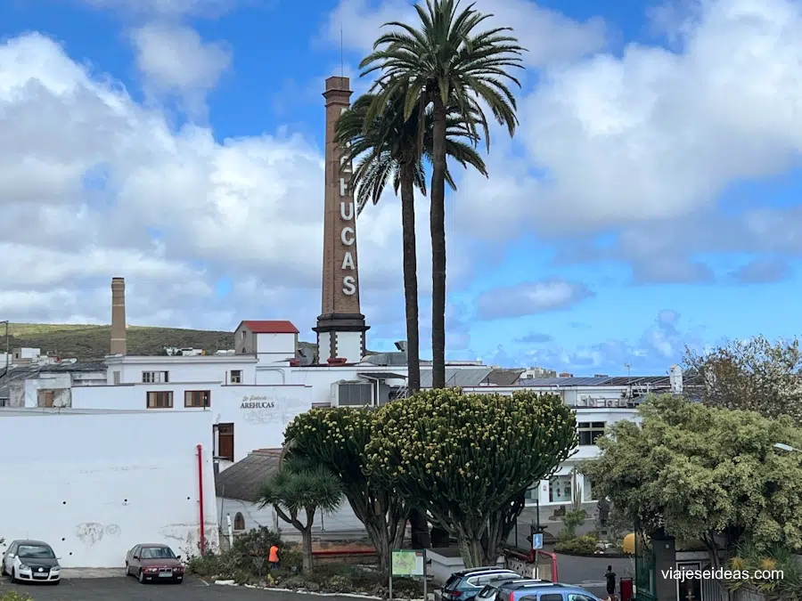 Vista de la fábrica