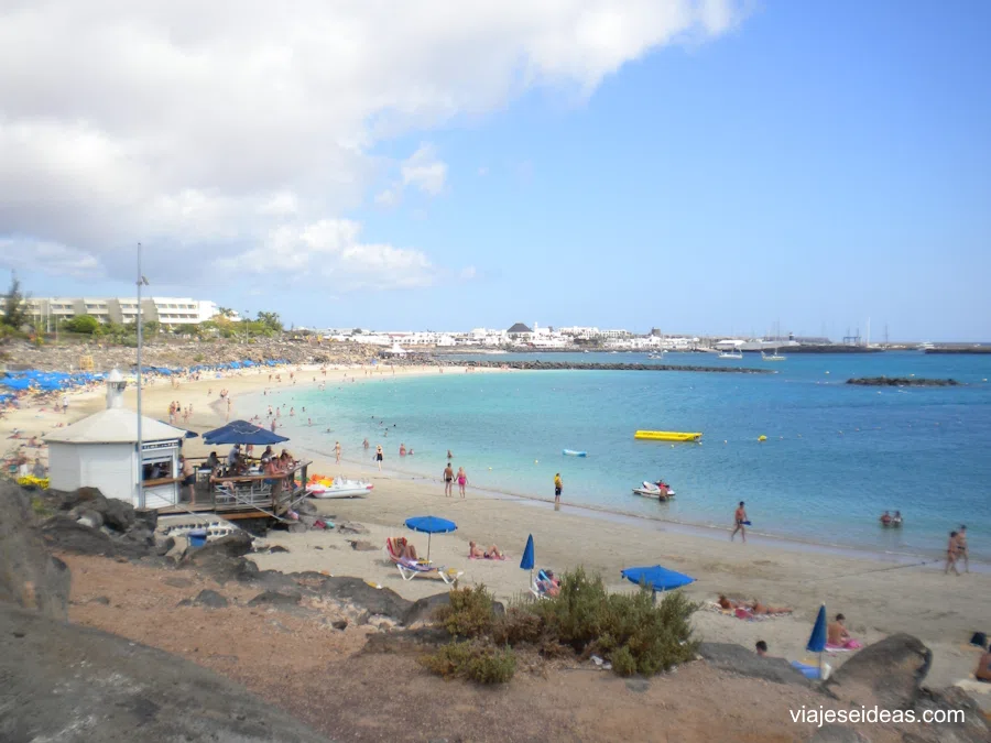 Playa Dorada en Playa Blanca