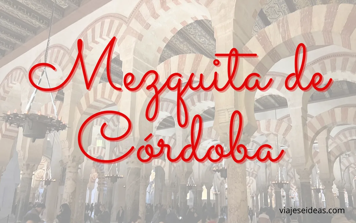 Interior de la mezquita