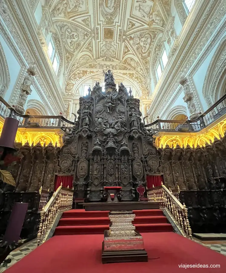 Sillería del coro