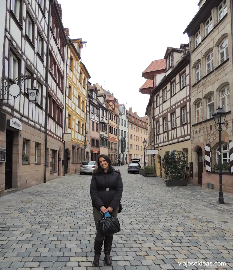 Yo en la calle Weisgerbergasse