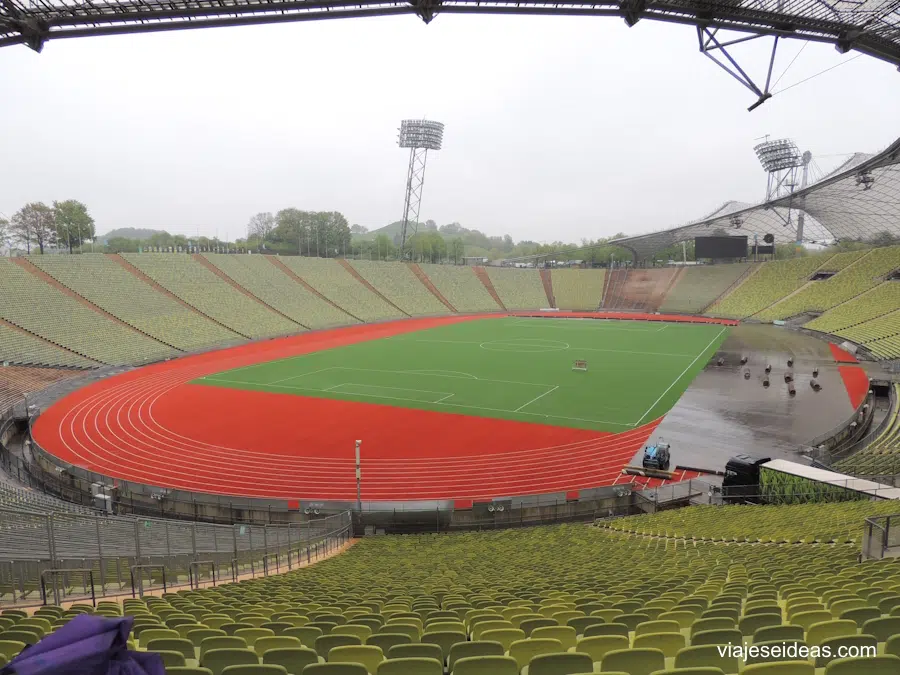 El estadio desde las gradas