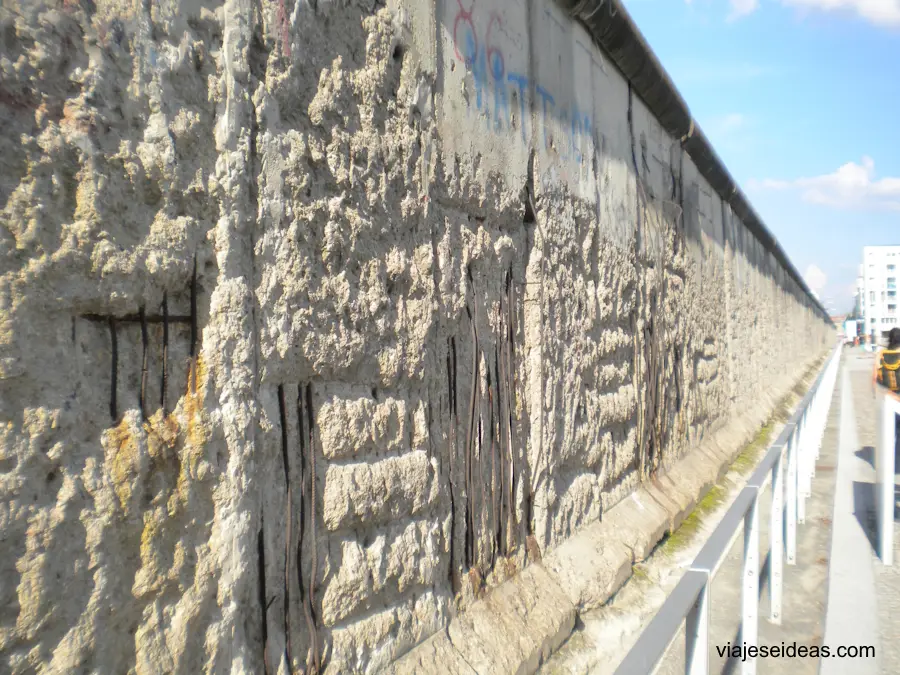 Tramo del muro