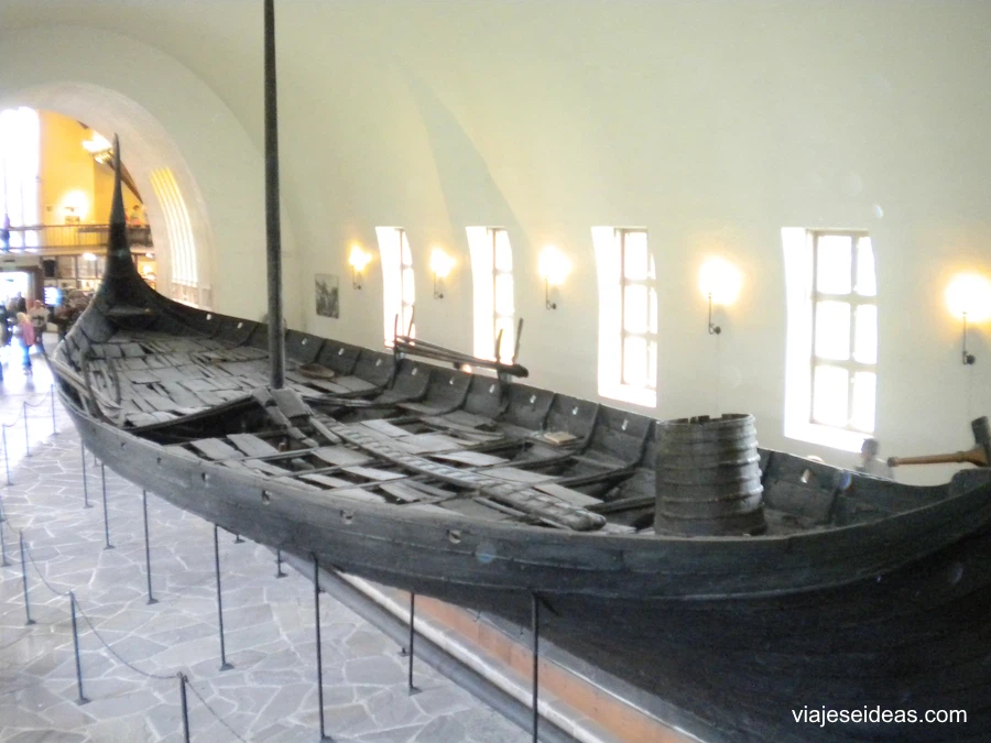 Uno de los barcos del museo