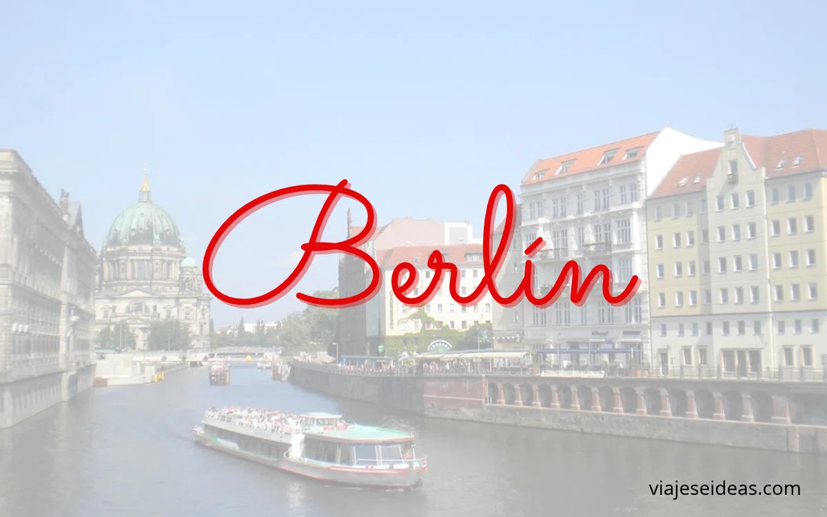 Río Spree en Berlín