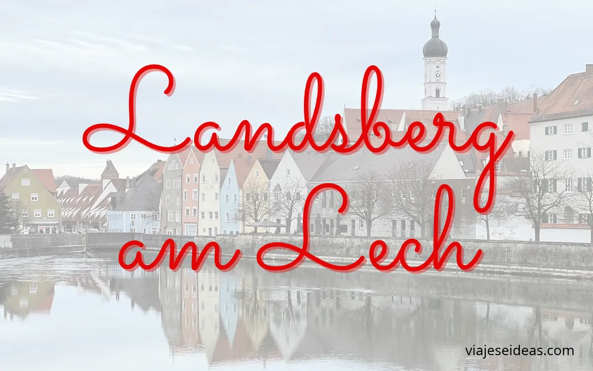 Río Lech en Landsberg
